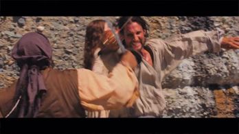 Still shot from the film A Pirate's Tale.