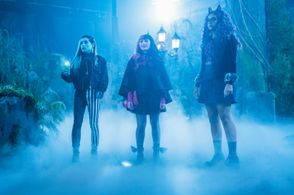 Frankie Stein, Miia Harris, Ceci Balagot, and Nayah Damasen in Monster High: The Movie (2022)