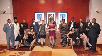 Cast photo from Caleb A Living Miracle