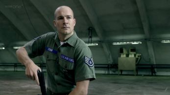 Tommy Campbell as Sergeant Ishem in Doctor Who, 