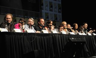 Gale Anne Hurd, Norman Reedus, Laurie Holden, Andrew Lincoln, David Morrissey, Greg Nicotero, Sarah Wayne Callies, Glen 