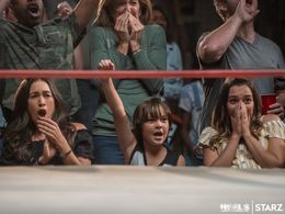 Alison Luff, Roxton Garcia and Erica Pappas in Heels On Starz