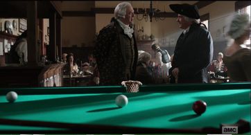 John Carroll Lynch and John Billingsley in TURN: Washington's Spies (2014)