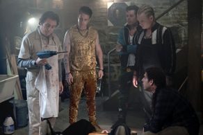 Gabriel Byrne, Christian DeMarais, Nate Craig, Jesse Magnussen and Jonah Hill in 