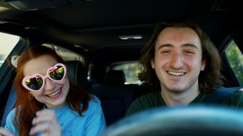 Michael Shacket and Morgan Overley in Ben & Lacy (2023)