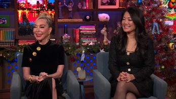 Crystal Kung Minkoff and Marysol Patton in Watch What Happens Live with Andy Cohen: Crystal Kung Minkoff & Marysol Patto