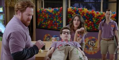 Casey Webb, Noah Grossman, Cat Alter, and Jade Martz in Part Timers (2016)