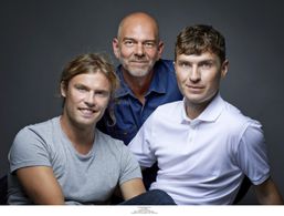 Director David Färdmar, Actors Jonathan Andersson & Björn Elgerd from ARE WE LOST FOREVER