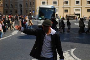 Agustin on Location, ROME
