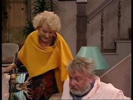 Huib Broos and Truus Dekker in We zijn weer thuis (1989)