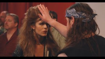 Still from the 80's style comedy 'Smokeshop and the Queen of Doomdom'