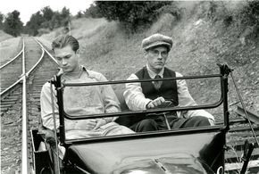 Michael Stipe and Peter Alexander in Color of a Brisk and Leaping Day (1996)