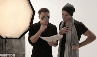 Colton Haynes with Zack Gold in Funny Or Die's 