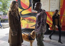 Levi, Keston John, and Perry Mattfeld in In the Dark (2019)