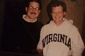 Rick Walker with David Letterman (New York City)