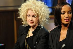 Cyndi Lauper and Selita Ebanks in The Apprentice (2004)