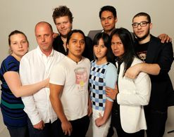 Leon Miguel, Eric Ulrich, Ron Morales, Ella Guevara, Arnold Reyes, Theo Brooks, Rebecca Lundgren, and Joshua Sobel in Gr