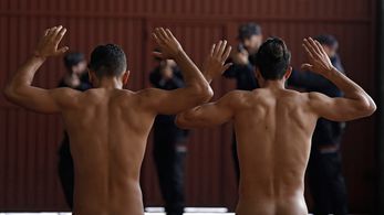 César Mateo and Moussa Echarif in Victim Number 8 (2018)