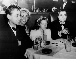 Joan Blondell, Ellen Powell, Norman S. Powell, and Mike Todd