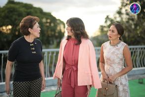 Samantha Lopez, Isabel Rivas, and Alice Dixson in First Lady (2022)