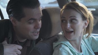 Still of Géraldine Dulex and Charles Goonan in 'Tune in to Goonan'