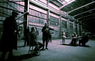 Directing on set of Buying Time (2024)