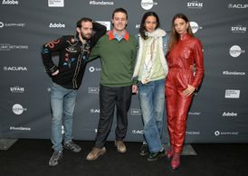 Tennessee King, Angela Sarafyan, Will Brill, and Oscar Boyson