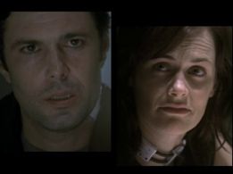 Carlos Bernard and Sarah Clarke in 24 (2001)