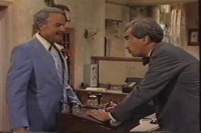 Jack Dodson and Harvey Korman in Snavely (1978)