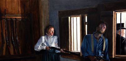 Megan Therese Rippey, Les Best, and Shayn Herndon in She Was the Deputy's Wife (2021)