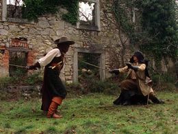 Michael York and Susie Amy in La Femme Musketeer (2004)