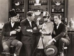 Douglas Gilmore, Robert Z. Leonard, Conrad Nagel, and Claire Windsor in Dance Madness (1926)