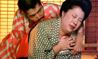 Tatsuya Fuji and Yasuko Matsui in In the Realm of the Senses (1976)