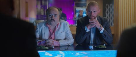 Still of Oliver Walker and Kenneth Collard from The Art Of Love