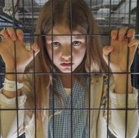 Lyliana Wray as Angel on the set of MAXIMUM RIDE