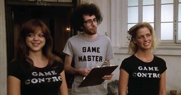 Kirsten Baker, Deborah Richter, and Alan Solomon in Midnight Madness (1980)