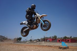 Yarett Harper at Adams Motorsport Park w/ SoCal SuperMoto