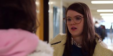 Sara Waisglass and Anwen O'Driscoll in October Faction (2020)