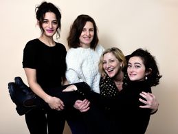 Edie Falco, Jenny Slate, Gillian Robespierre, and Abby Quinn