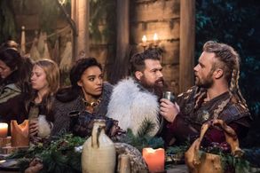 Nick Zano and Maisie Richardson-Sellers in DC's Legends of Tomorrow (2016)