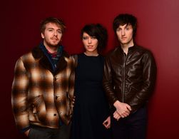 (L-R) Actors Will Hand and Megan Kopp, and filmmaker Jay Alvarez pose for a portrait during the 2014 Slamdance Film Fest