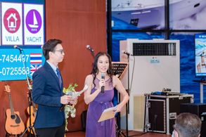 English Emcee for the Grand Opening Ceremony of Property Discount Center Thailand