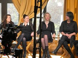 Jilann with Meow Wolf: Origin Story creative team at SXSW