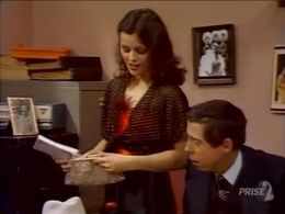 Lorraine Desmarais and Gilles Latulippe in Les Brillant (1979)