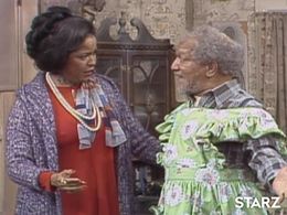 Della Reese and Redd Foxx in Sanford and Son (1972)