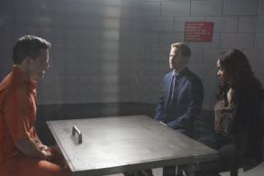 Shawn Ashmore, Mike Doyle, and Merrin Dungey in Conviction (2016)