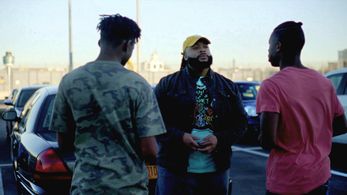 Sheyi Cole, Gerald Jones, and Jarod Lindsey in Full Circle (2023)