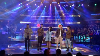 Josh Adornado, Bryan Chong, This Band, Andrea Manzano, Mark Bautista, and Jong Madaliday in Studio 7 (2018)