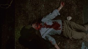 Christopher Lawrence and Carlos Sério in The House on Sorority Row (1982)