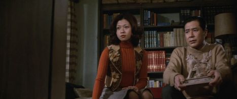 Hiroshi Koizumi and Reiko Tajima in Godzilla vs. Mechagodzilla (1974)
